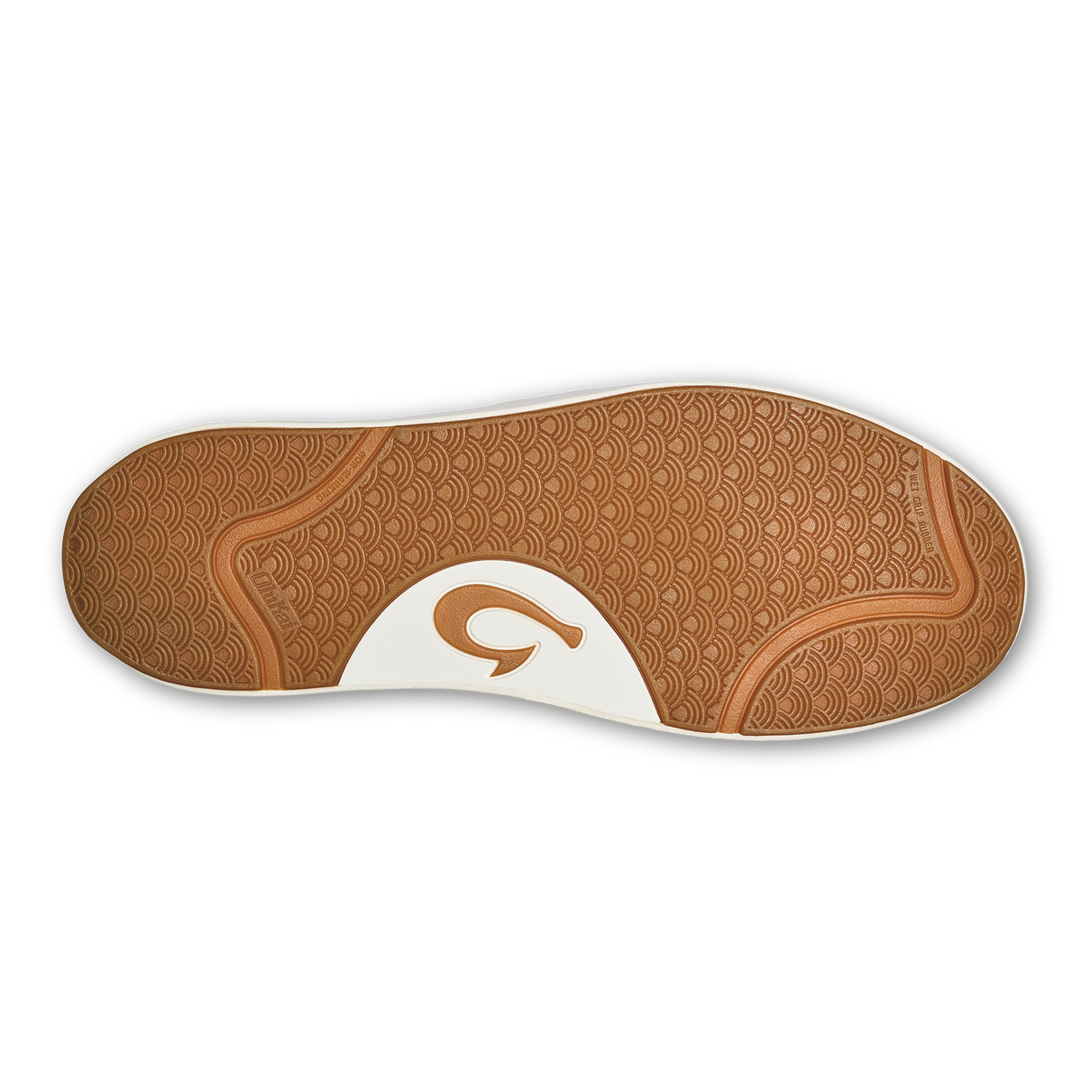 OluKai Essential - Lae‘ahi Lī ‘Ili Men's Leather Sneakers - Kukui Brown
