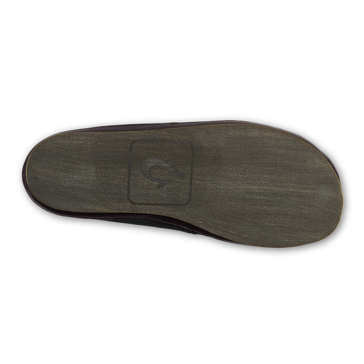 OluKai Classic - Moloā Slipper - Black / Dk Java