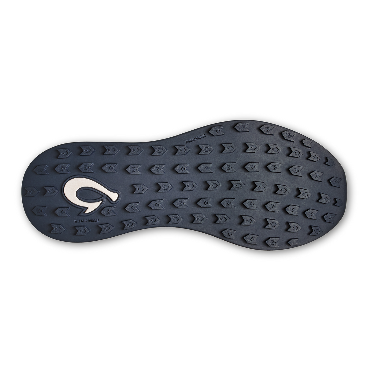 OluKai Best Price - Manele Men’s Breathable Golf Shoes - Bright White / Mood Indigo