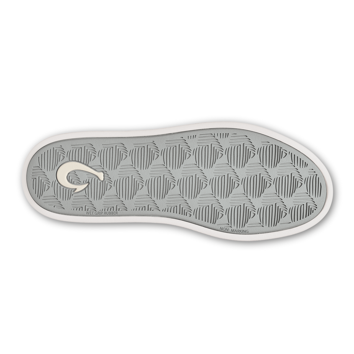 OluKai Featured - Pehuea Lī ‘Ili Women's Leather Sneakers - Ash