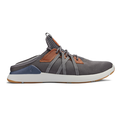 OluKai Recommended - Mio Lī Men's Athletic Shoes - Pavement / Vintage Indigo