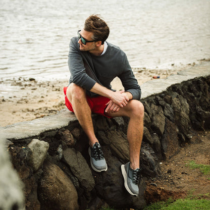 OluKai Hot Sale - Makiki - Cloud Grey / Poi | Olukai