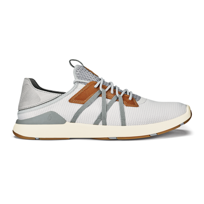 OluKai Recommended - Mio Lī Men's Athletic Shoes - Mist Grey / Poi