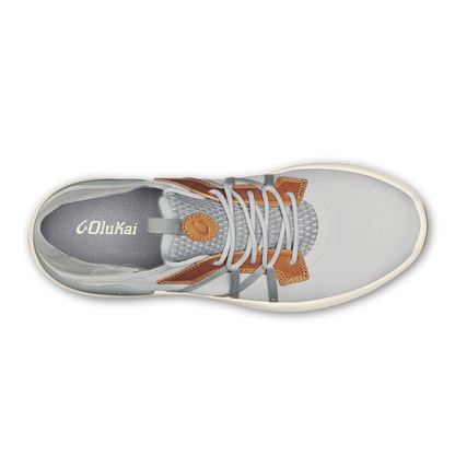OluKai Recommended - Mio Lī Men's Athletic Shoes - Mist Grey / Poi