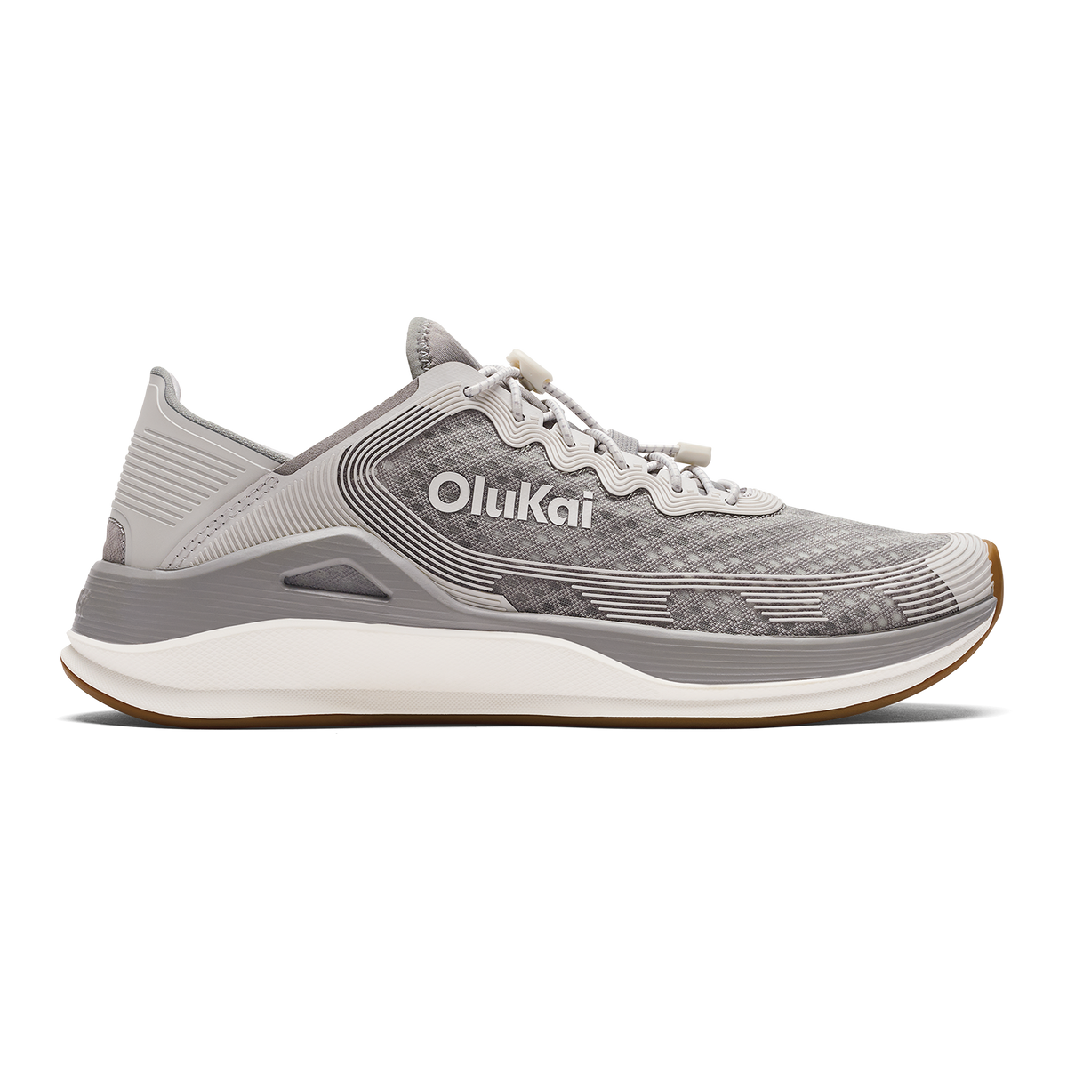 OluKai Everyday - ‘Ahi Men’s Water Boat Shoes - Ash / Sterling