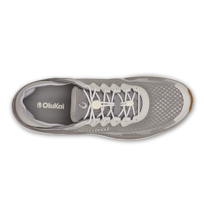 OluKai Everyday - ‘Ahi Men’s Water Boat Shoes - Ash / Sterling