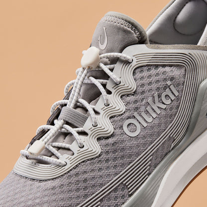 OluKai Everyday - ‘Ahi Men’s Water Boat Shoes - Ash / Sterling
