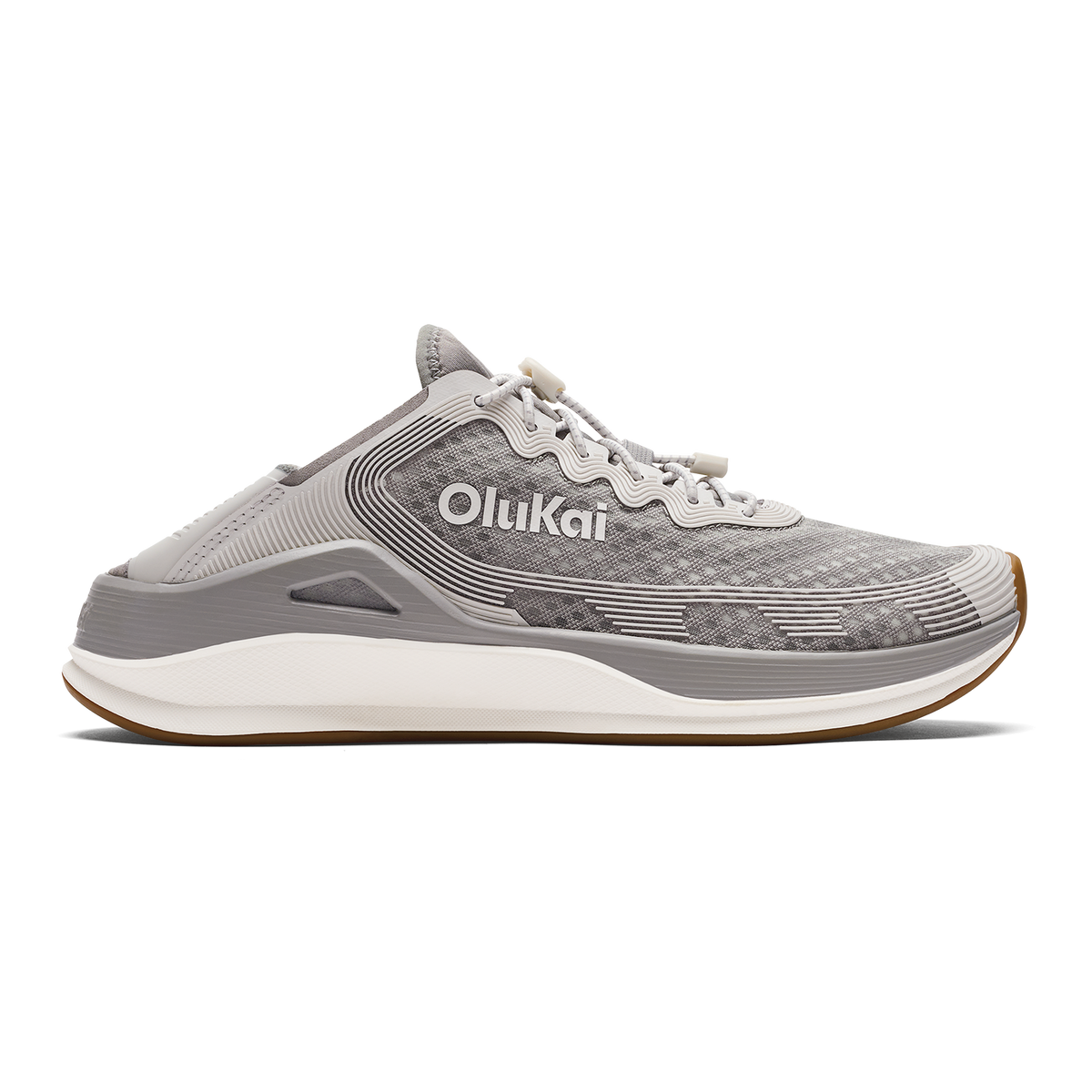 OluKai Everyday - ‘Ahi Men’s Water Boat Shoes - Ash / Sterling