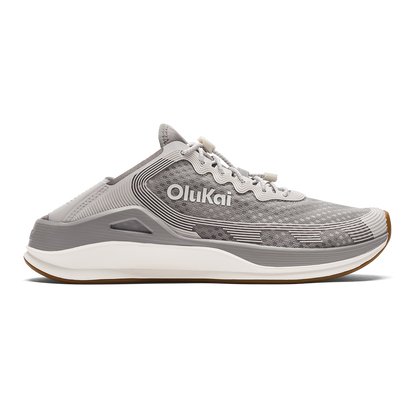 OluKai Everyday - ‘Ahi Men’s Water Boat Shoes - Ash / Sterling