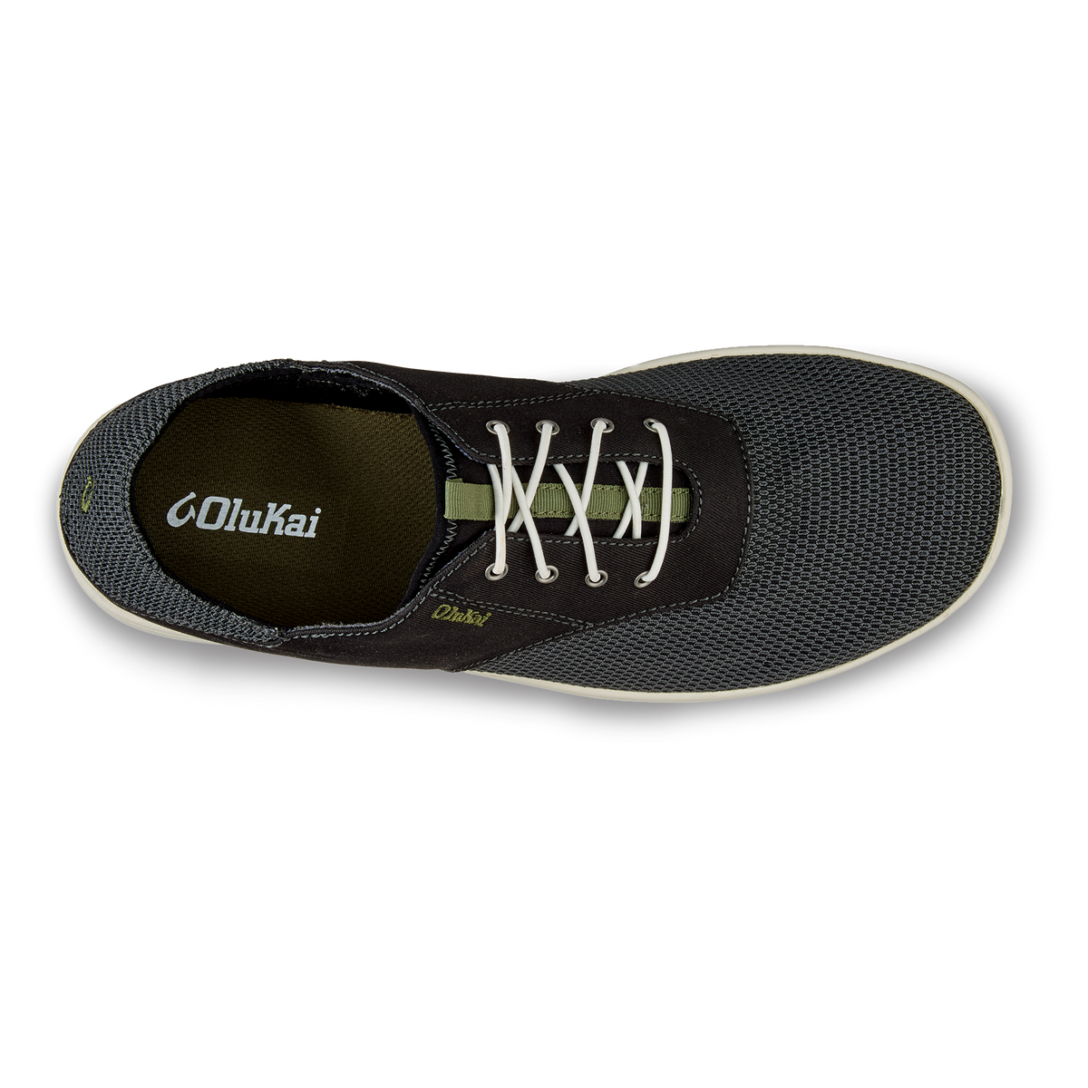 OluKai Trending - Nohea Moku Men's Boat Shoes - Black