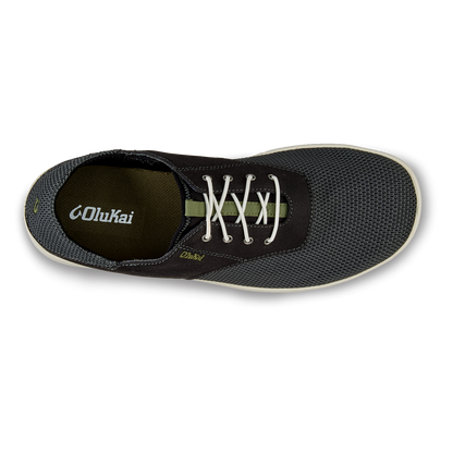 OluKai Trending - Nohea Moku Men's Boat Shoes - Black