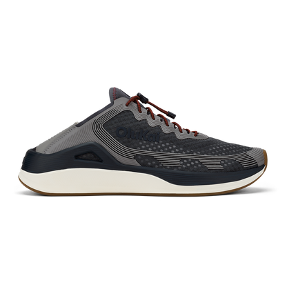 OluKai Premium - ‘Ahi Men’s Water Boat Shoes - Rock / Ash