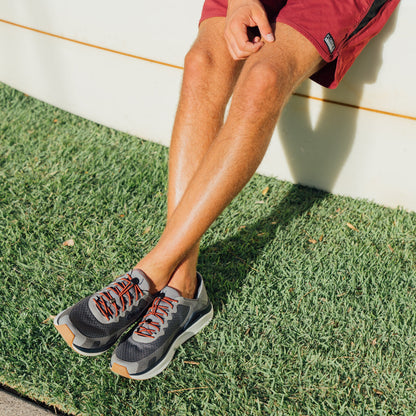 OluKai Premium - ‘Ahi Men’s Water Boat Shoes - Rock / Ash