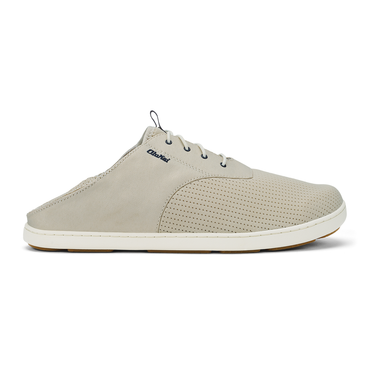 OluKai Latest - Nohea Moku Men's Boat Shoes - Tapa