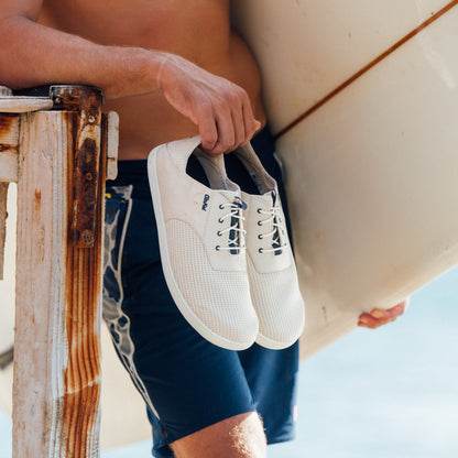 OluKai Latest - Nohea Moku Men's Boat Shoes - Tapa