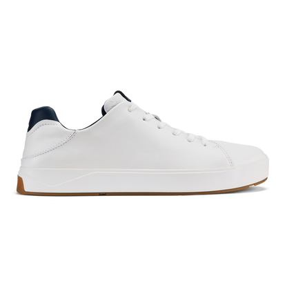 OluKai Customer Favorite - Lae‘ahi Lī ‘Ili Men's Sneakers - Bright White / Trench Blue