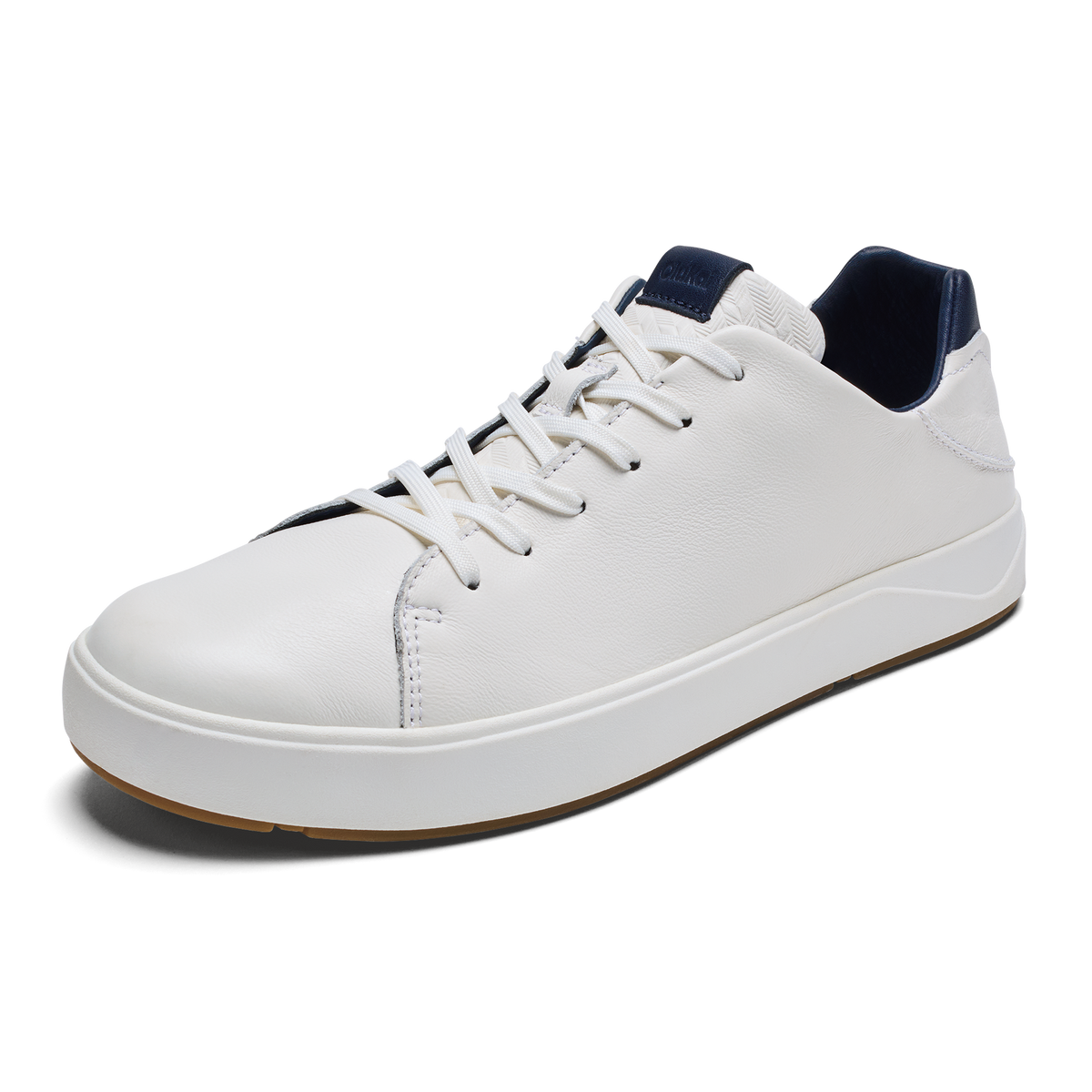 OluKai Customer Favorite - Lae‘ahi Lī ‘Ili Men's Sneakers - Bright White / Trench Blue