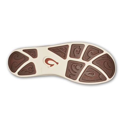 OluKai Hot Sale - Nohea Moku Men's Boat Shoes - Charcoal / Clay