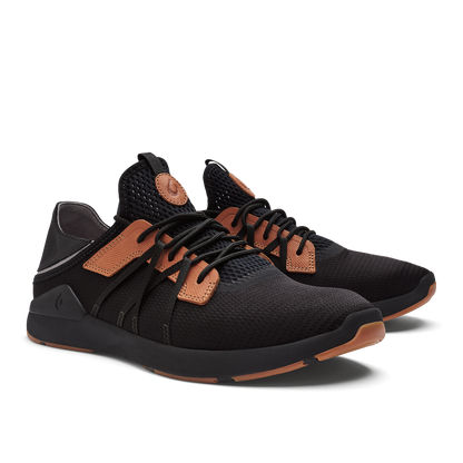 OluKai Sale - Mio Lī Men's Athletic Shoes - Lava Rock