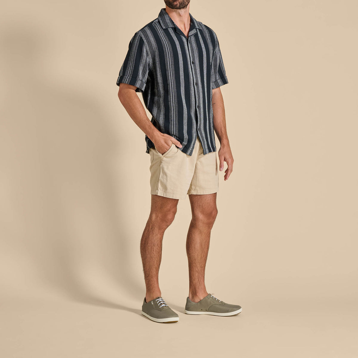 OluKai Discount - Nohea Moku Men's Boat Shoes - Tapa