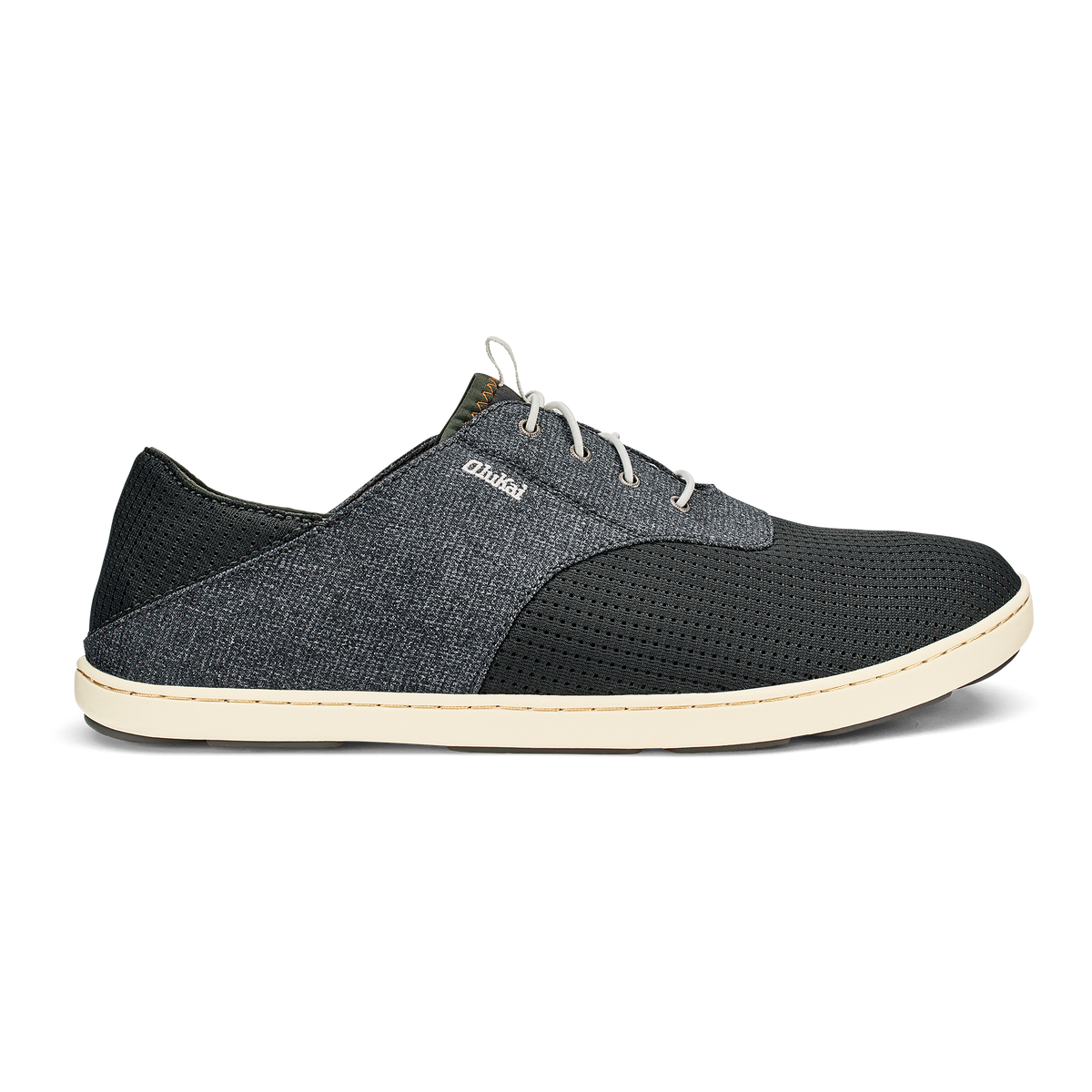 OluKai Best Seller - Nohea Moku Men's Boat Shoes - Dark Shadow