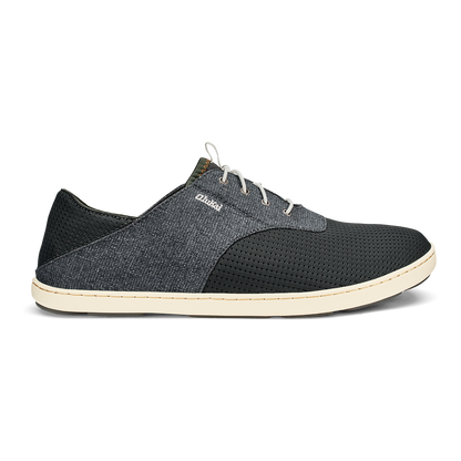 OluKai Best Seller - Nohea Moku Men's Boat Shoes - Dark Shadow