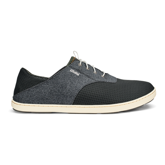 OluKai Best Seller - Nohea Moku Men's Boat Shoes - Dark Shadow