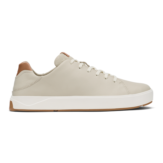 OluKai Premium - Lae‘ahi Lī ‘Ili Men's Leather Sneakers - Tapa