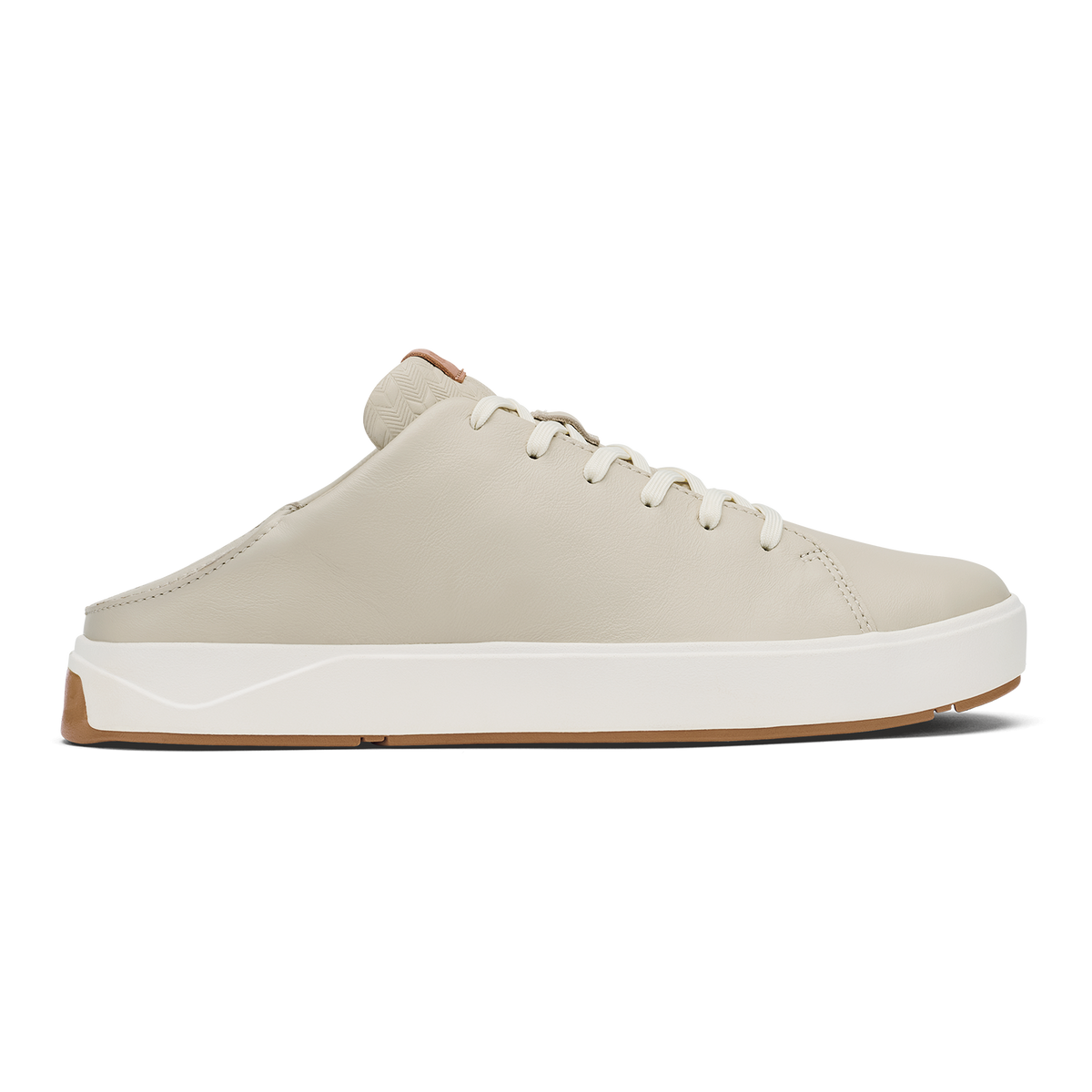 OluKai Premium - Lae‘ahi Lī ‘Ili Men's Leather Sneakers - Tapa