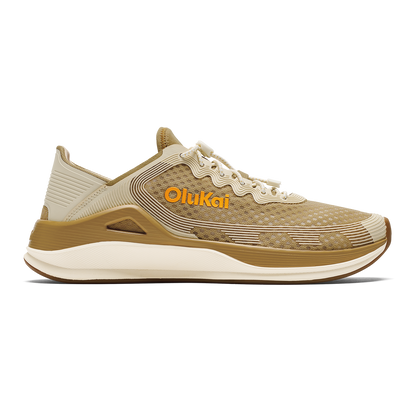 OluKai Trending - ‘Ahi Men’s Water Boat Shoes - Tan / Tapa