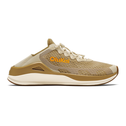 OluKai Trending - ‘Ahi Men’s Water Boat Shoes - Tan / Tapa