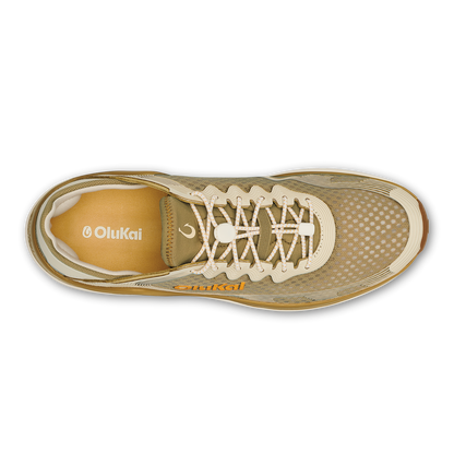 OluKai Trending - ‘Ahi Men’s Water Boat Shoes - Tan / Tapa
