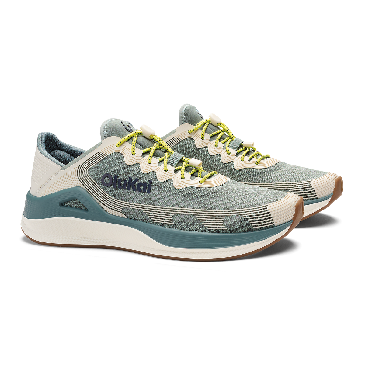 OluKai Classic - 'Ahi - Seagreen / White Sand