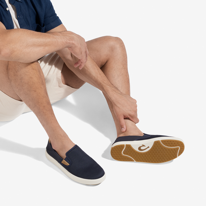 OluKai Essential - Lae'ahi Nui - Trench Blue / Tan