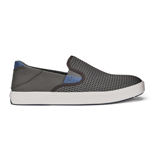 OluKai Customer Favorite - Lae‘ahi Men's Slip-On Sneakers - Pavement