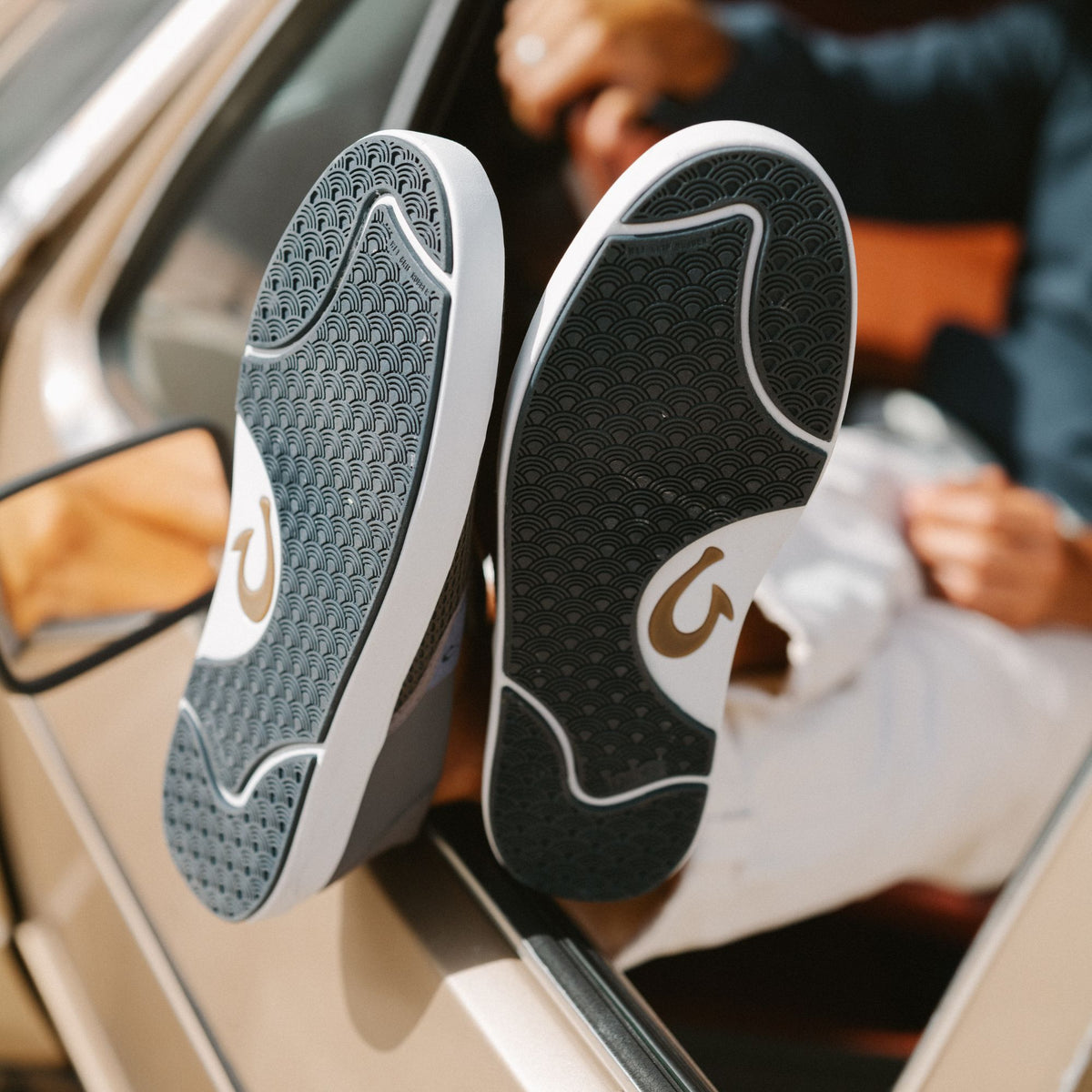 OluKai Customer Favorite - Lae‘ahi Men's Slip-On Sneakers - Pavement