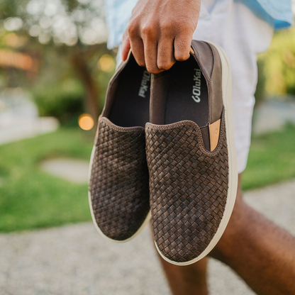 OluKai Quality - Lae'ahi Lauhala - Dark Java / Dark Java | Olukai