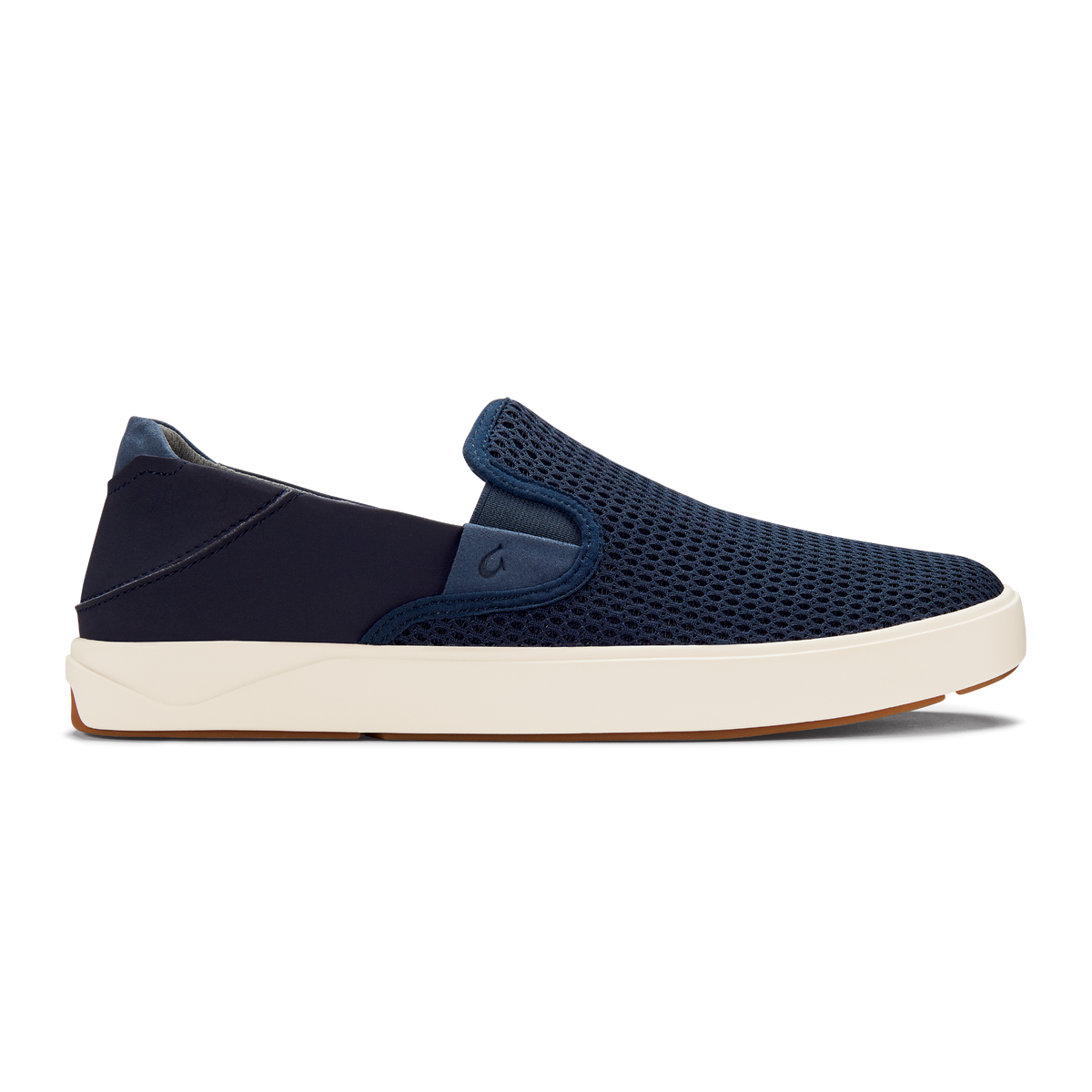 OluKai Classic - Lae‘ahi Men's Slip-On Sneakers - Blue Depth