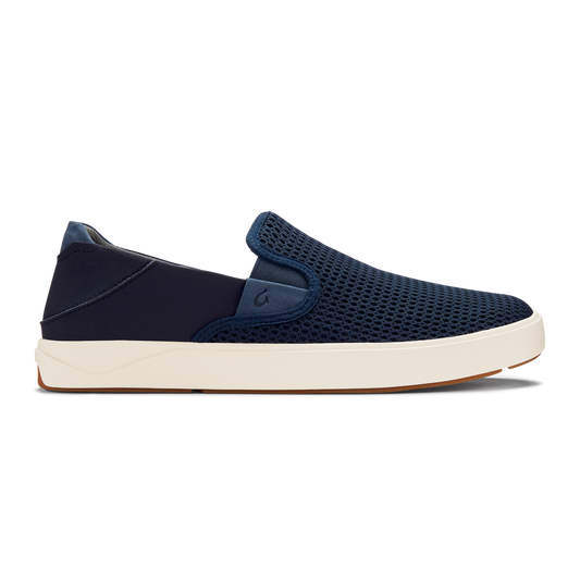 OluKai Classic - Lae‘ahi Men's Slip-On Sneakers - Blue Depth