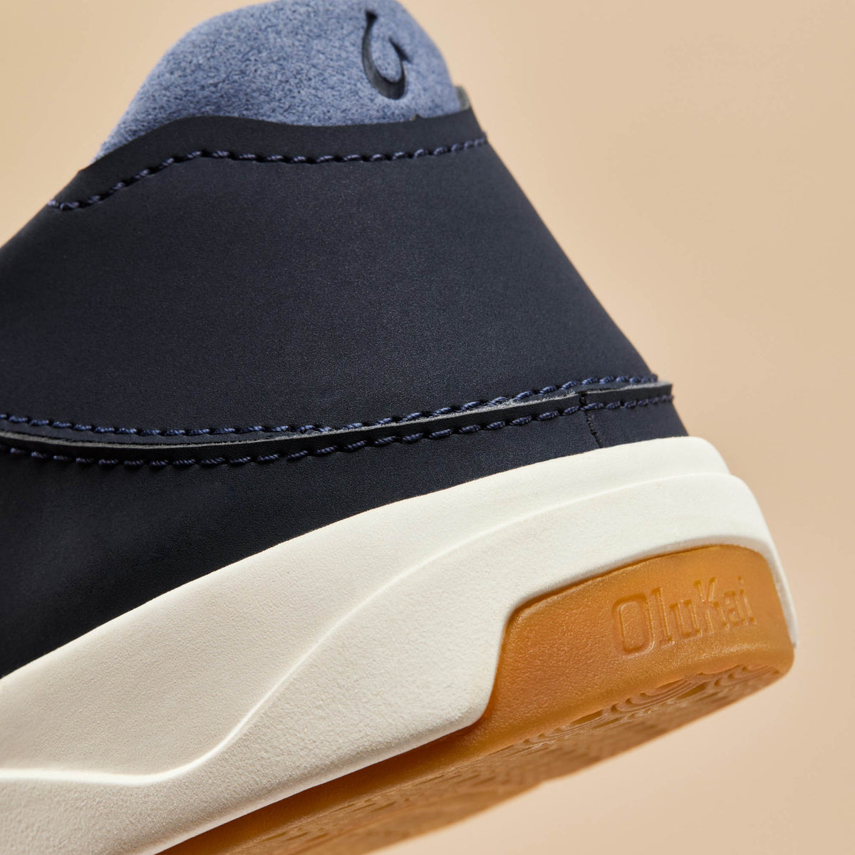 OluKai Classic - Lae‘ahi Men's Slip-On Sneakers - Blue Depth