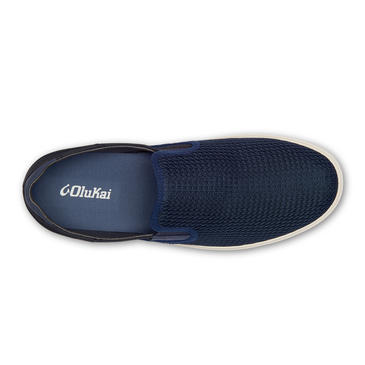 OluKai Classic - Lae‘ahi Men's Slip-On Sneakers - Blue Depth
