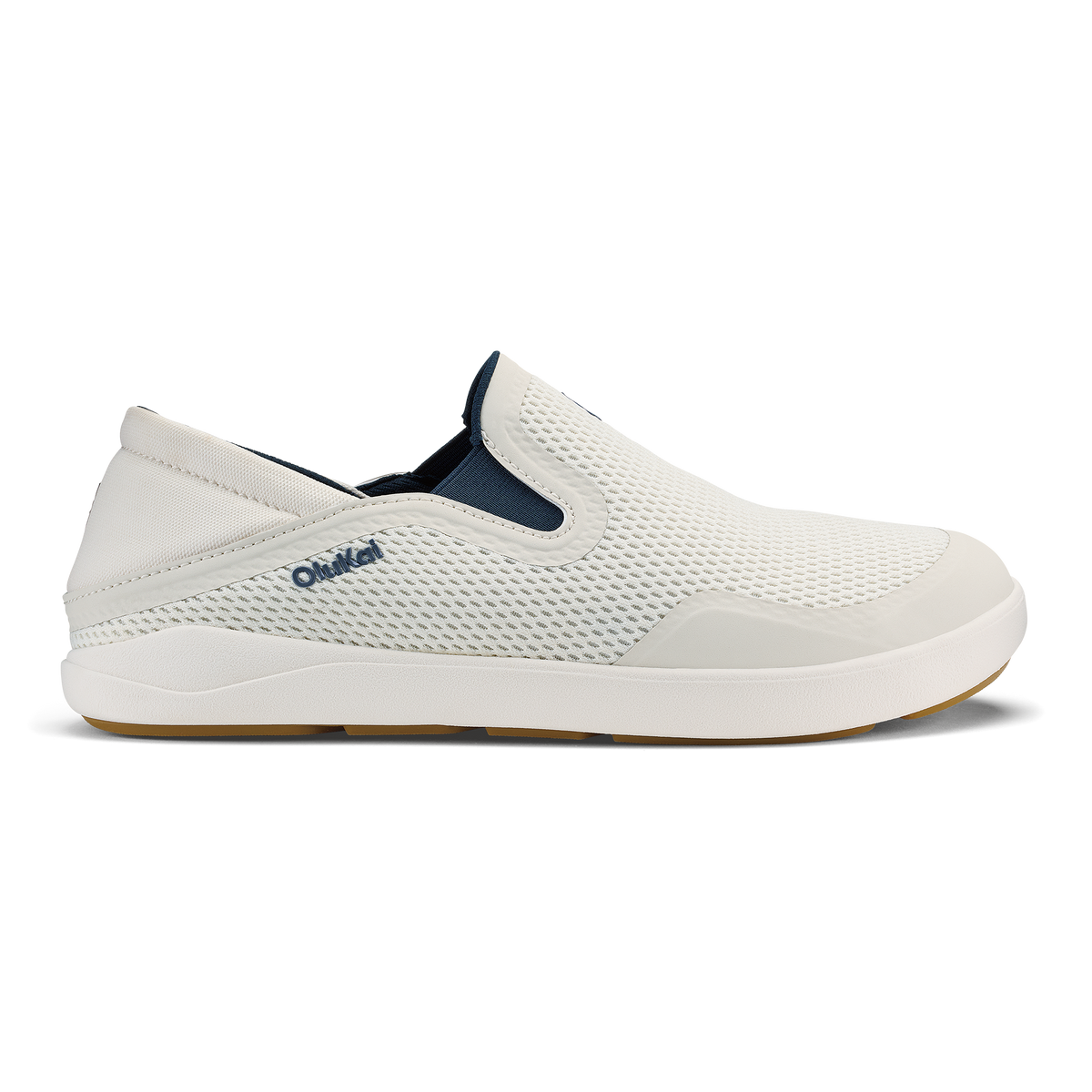 OluKai Essential - Moku Slip-on - White Sand / Trench Blue