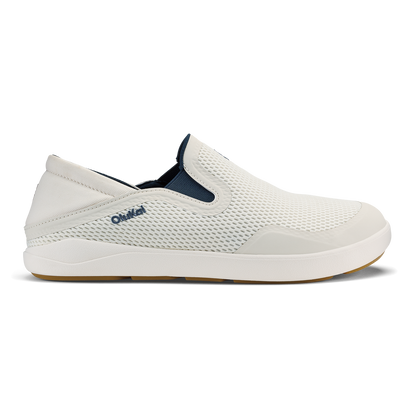 OluKai Essential - Moku Slip-on - White Sand / Trench Blue