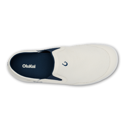OluKai Essential - Moku Slip-on - White Sand / Trench Blue