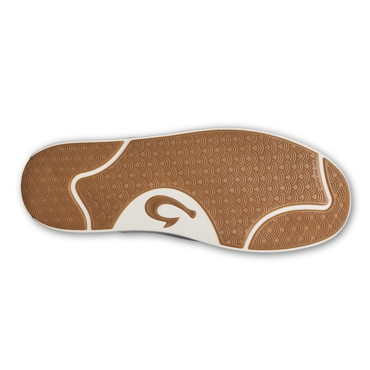 OluKai Special Offer - Lae‘ahi Lauhala Men's Leather Slip-On Sneakers - Ash