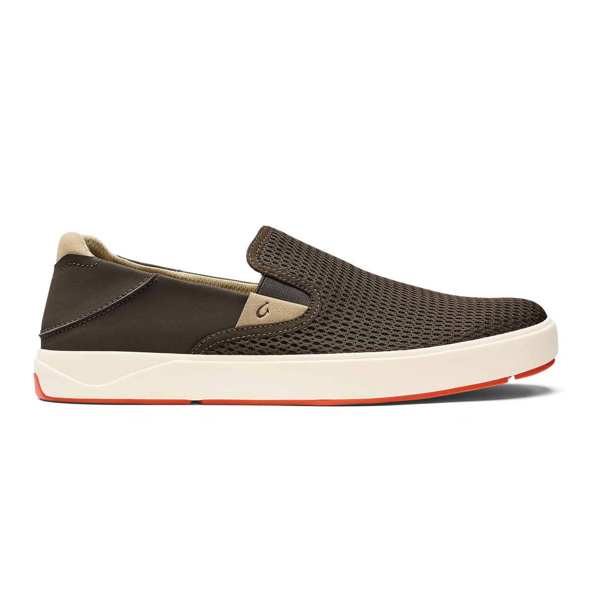 OluKai Popular - Lae‘ahi Men's Slip-On Sneakers - Kona