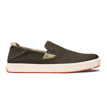 OluKai Popular - Lae‘ahi Men's Slip-On Sneakers - Kona