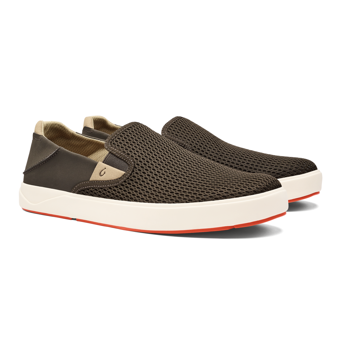 OluKai Popular - Lae‘ahi Men's Slip-On Sneakers - Kona