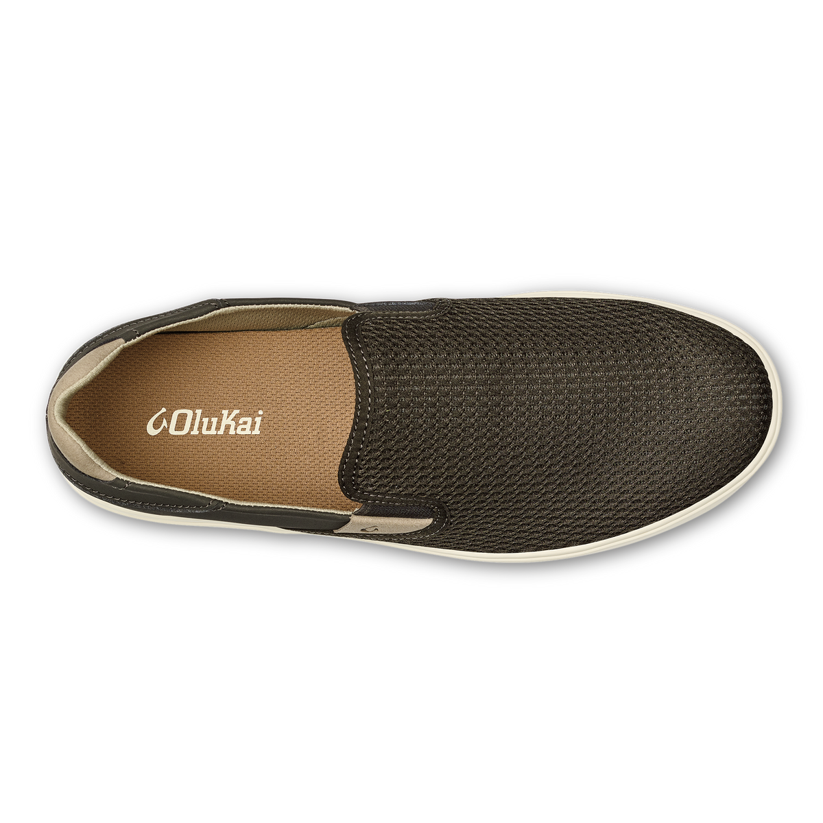 OluKai Popular - Lae‘ahi Men's Slip-On Sneakers - Kona