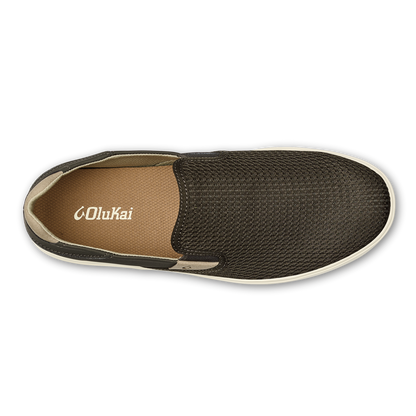 OluKai Popular - Lae‘ahi Men's Slip-On Sneakers - Kona